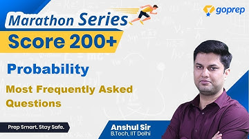 Probability |Frequently Asked Questions|Score 200+ in JEE Main 2020 with Marathon Series|Anshul Sir