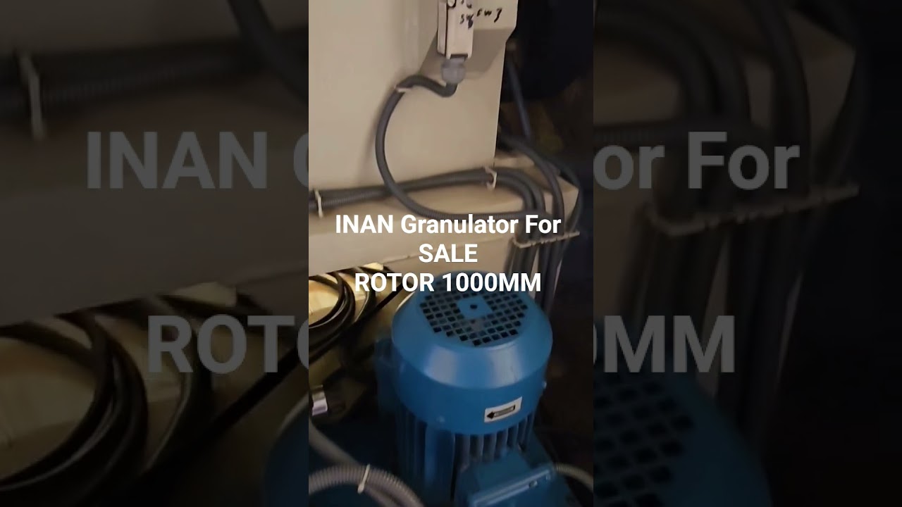 Inan Plastic Granulator For Sale 