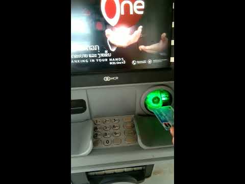 ວິທີຝາກເງິນໃນຕູ້ ATM ທະນາຄານການຄ້າ / วิธีฝากเงินในตู้ ATM ทะนาคานกานค้า