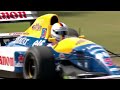 Sebastian Vettel DONUTS Williams FW14B at Festival of Speed
