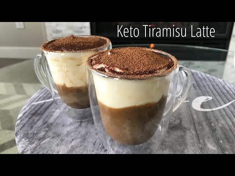 Keto Tiramisu Latte