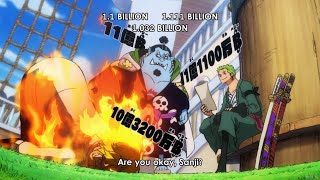 Zoro makes fun of sanji by saying 4th Placer in Crew