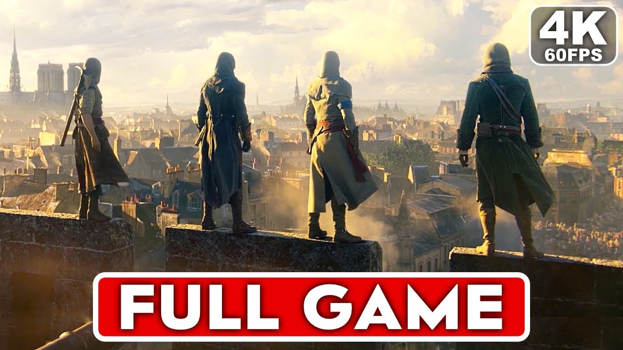 ⁣ASSASSIN'S CREED UNITY Gameplay Walkthrough Part 1 FULL GAME [4K 60FPS PC ULTRA] -  No Commenta