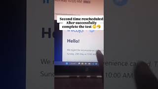 Infosys test reschedule Don't worry student 😎😎 #infosys #education #2026batch #b.tech