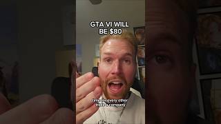 GTA VI WILL BE $80 #shorts