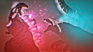 SHIN GODZILLA VS GODZILLA ULTIMA - Dc2 animation 