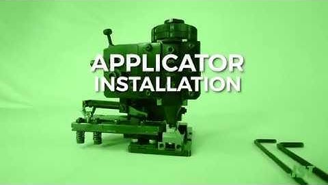 JST Applicator Training | 3. Applicator Installation (English Version)