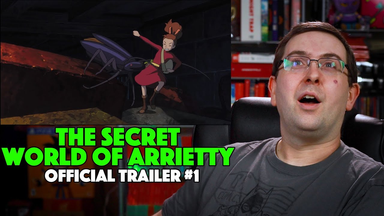 REACTION! The Secret World of Arrietty Trailer 1 Studio