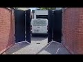 Driveway Side Walls - No Problem! - by The Motorised Gate Company