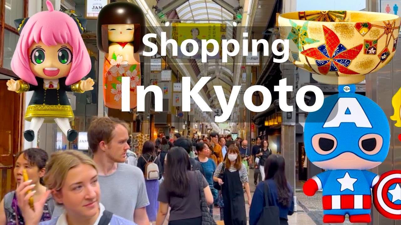 Kyoto Shopping Guide Of ShinKyogoku & Teramachi Streets, What to Buy From Japan