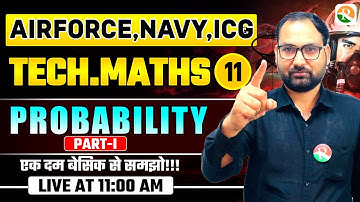 VIRAT Batch 2.O /   Probability # 01 / Maths for Airforce, Navy, ICG, BSF / Airforce Maths Class