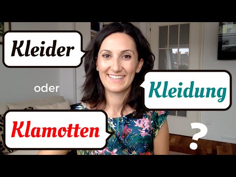 Video: Ist es Kleidung oder Kleidung?