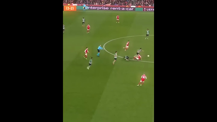 Pedro Goncalves Goal For Sporting Lisbon Vs Arsenal In The Europa League 🤩