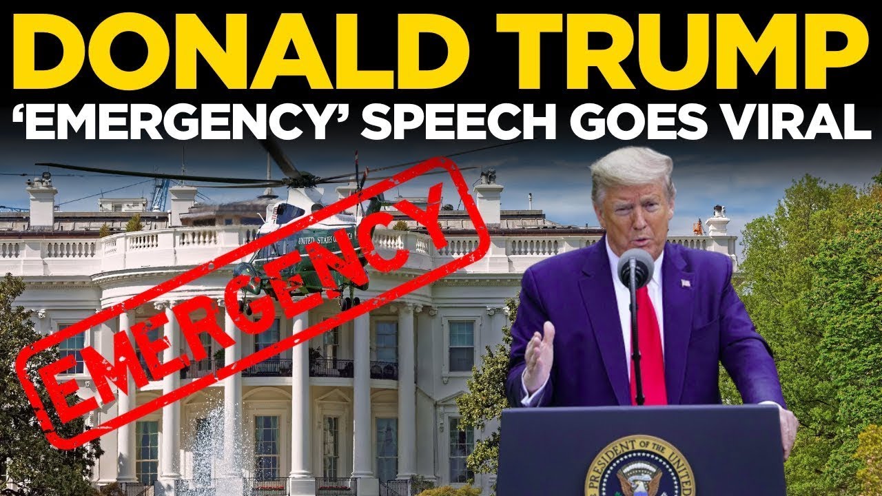DONALD TRUMP LIVE: Trump Issues Emergency Statement, US Government on Alert | Trump | Greenland