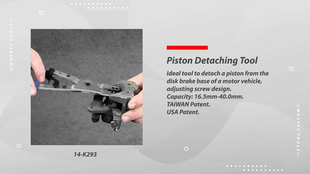 【PRODUCTS】 14-K293 Piston Detaching Tool