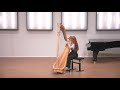 Premire arabesque claude debussy  by inge van grinsven on harp