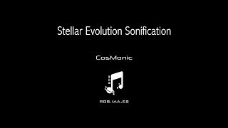 Stellar Evolution Sonification: 1.25 solar-mass star | RGB@CosMonic