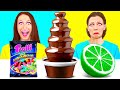 チョコレートファウンテンチャレンジ