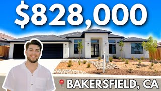 INSIDE A LUXURY NEW HOME IN BAKERSFIELD, CALIFORNIA | $828,000