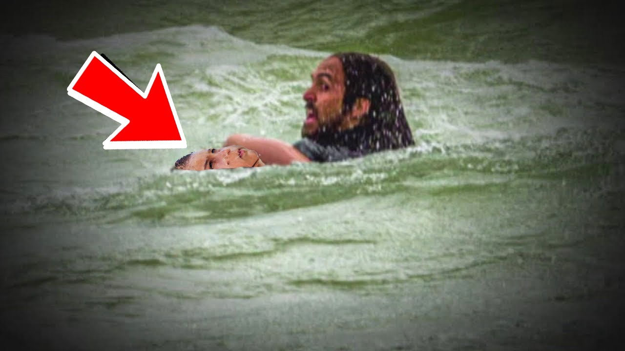 Man In Water Feels Something Hit His Leg Then Sees Tiny Foot Pop Up man-in-water-feels-something-hit-his-leg-then-sees-tiny-foot-pop-up