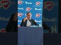 Sam Presti addresses OKC Thunder draft picks Aday Mara, Bennett Stirtz and Otega Oweh