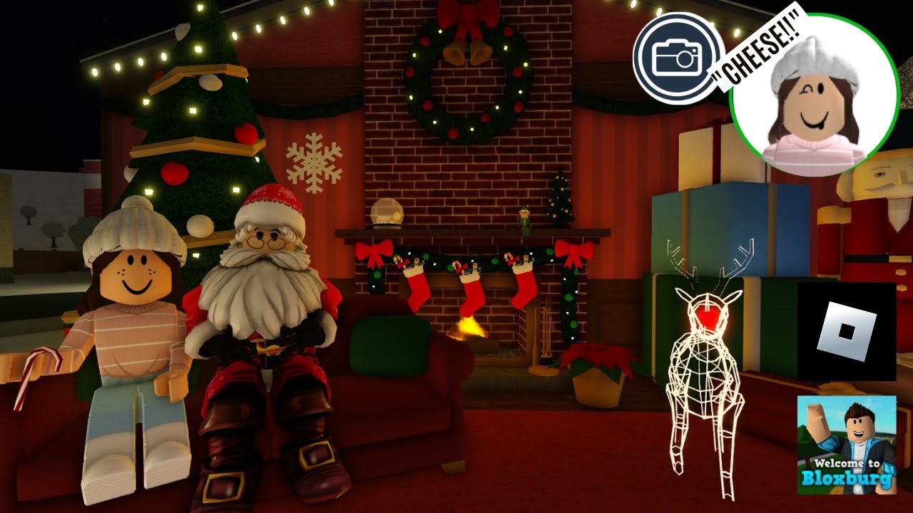 Photoshoot w/ Santa in Bloxburg (Roblox)! Winter '22 YouTube