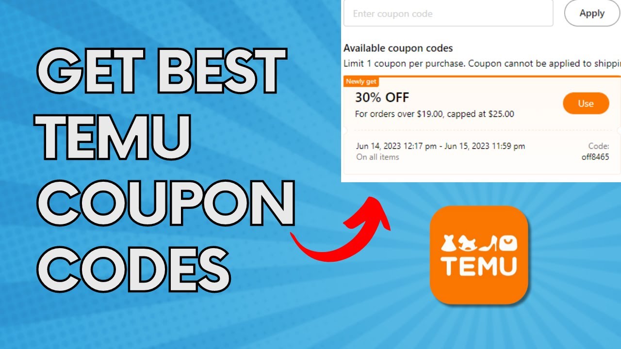 BEST Temu coupon codes in 2023 How To Find Best Temu Coupon Codes