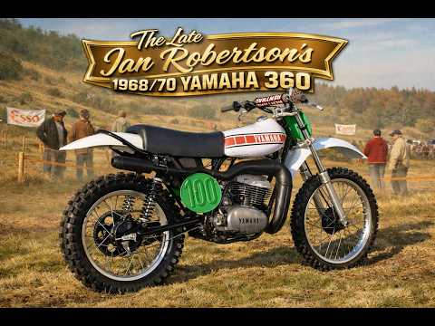 Ian Robertson's 1968/70 Yamaha DT360 Scrambler - YouTube