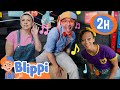 Blippi, Meekah, and Ms. Rachel&#39;s Fun Dayout | Animals for Kids | Animal Cartoons | Funny Cartoons