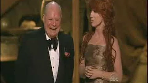 Don Rickles being ornry at award show