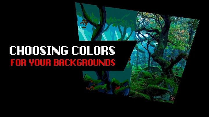 Choosing colors for your Pixel Art Backgrounds