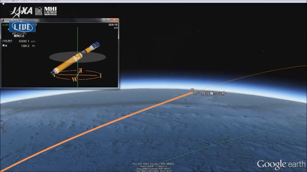 Пуск РН «H-IIB» с КК «HTV-8»