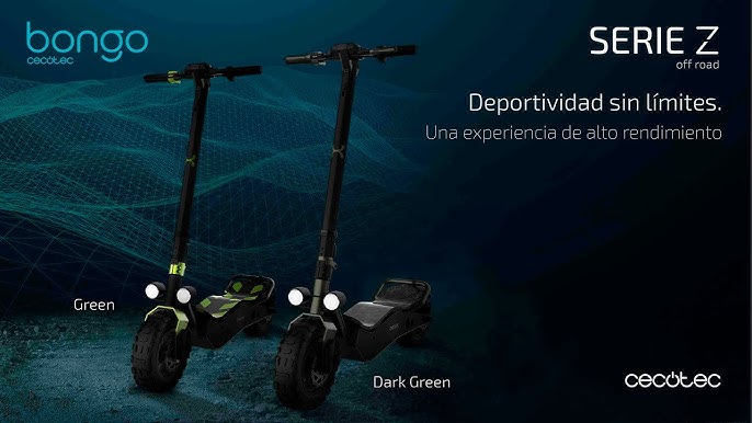 Patinete eléctrico Cecotec off-road OutSider DemiGod Makalu de 45 km/h de  velocidad máxima 