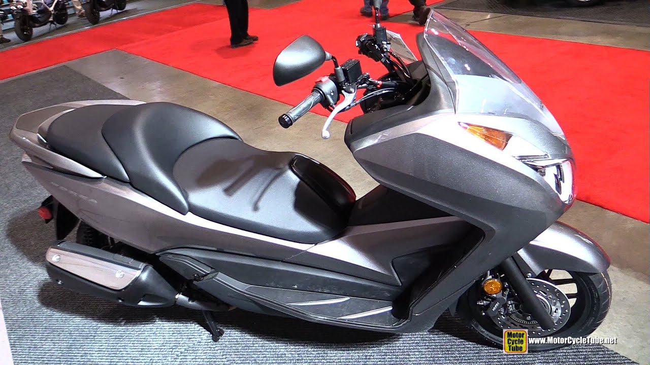 2016 Honda Forza 300 Scooter - Walkaround - 2016 Toronto Motorcycle Show -  YouTube