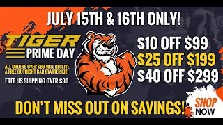 Prime Day Sale On TIgerFitness.com