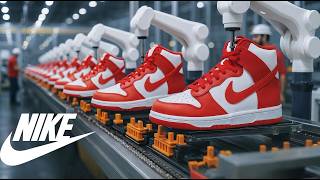 Inside Nike Factory 🏭 | Making of Iconic Sneakers 👟🔥