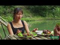 Survival Skills: Two Girls Craft Weapons and Hunt at Night