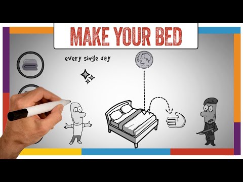 Make Your Bed Summary & Review (Admiral McRaven) - ANIMATED