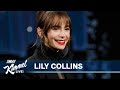 Lily Collins on Getting Married, Brother Playing Drums for Their Dad & Popularity of Emily in Paris