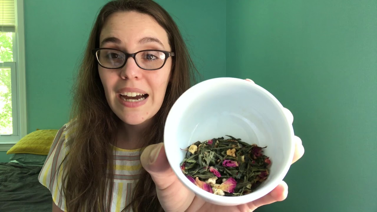 Tea Review: Lychee Rose Green Tea from Adagio Teas