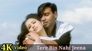 Tere Bin Nahi Jeena 4K Video Song Kachche Dhaage Ajay Devgan, Manisha, Lata Mangeshkar Hd