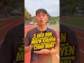 3 điều mình ước gì biết sớm hơn khi mới bắt đầu chạy bộ? #chaycungduy #running #sports