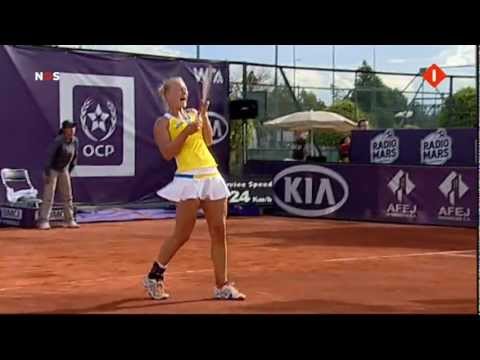 Kiki Bertens wint eerste WTA titel in Fes (Marokko)