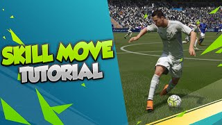 FIFA 16 SKILLS TUTORIAL - THE RONALDINHO ELASTICO TRICK - HOW TO BEAT PRESSURE PLAYERS