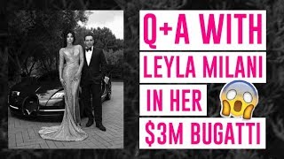 Q&A with Leyla Milani Khoshbin in her $3M Bugatti Mansory