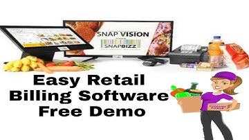 Free Full Demo Video of Snapbizz Retail Billing Software- 9619606902