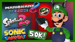 Luigi Plays: SWITCH GAMESSS! (50K Special)