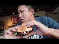 【BBQ】肉100％　炭火焼ハンバーガー