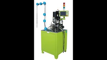 YFM-122YNCA Auto nylon zipper U top stop welding machine by computer control (Nylon wire)