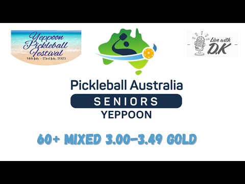 2023 Yeppoon Seniors 60+ Mixed 3.0-3.49 Gold Medal